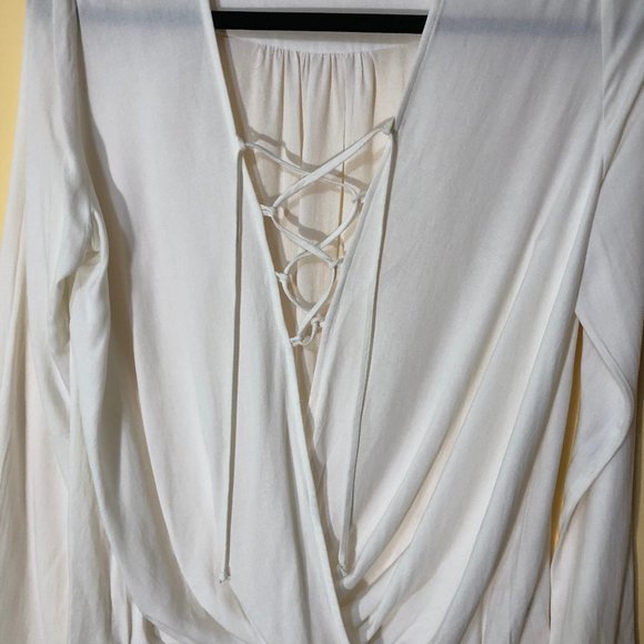 Rokoko Chiffon Twist Wrap Laced-up Closure Medium - Picture 2 of 9